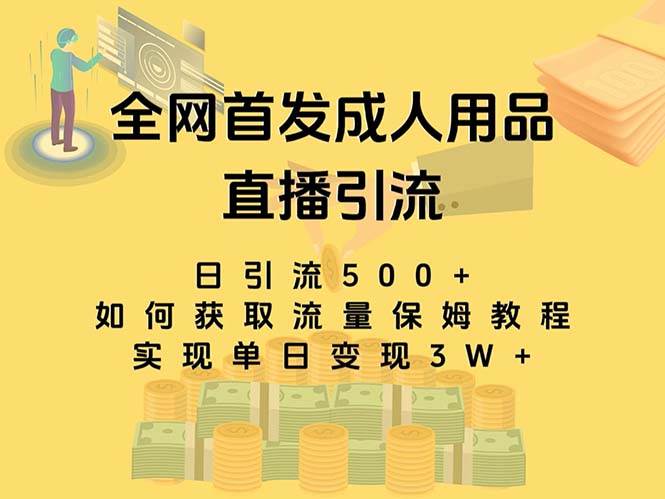 最新全网独创首发，成人用品直播引流获客暴力玩法，单日变现3w保姆级教程 - 福利搜 - 阿里云盘夸克网盘搜索神器 蓝奏云搜索| 网盘搜索引擎-福利搜