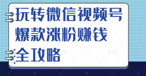 玩转微信视频号爆款涨粉赚钱全攻略，让你快速抓住流量风口，收获红利财富 - 福利搜 - 阿里云盘夸克网盘搜索神器 蓝奏云搜索| 网盘搜索引擎-福利搜